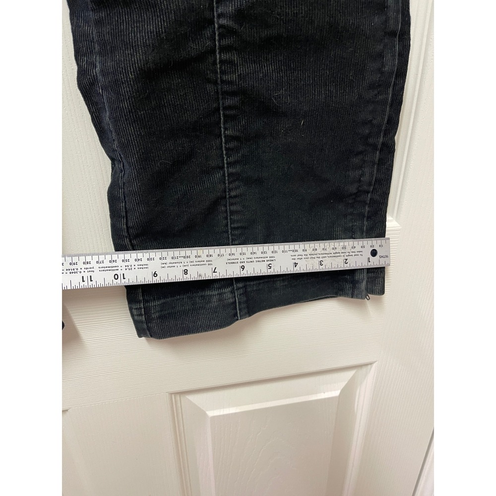 Athleta Cargo Pants Womens 8 Blue Green Corduroy Utility Color Shift - Picture 17 of 17